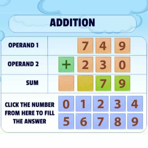 Addition Practice - Play Free Best Puzzle Online Game on JangoGames.com