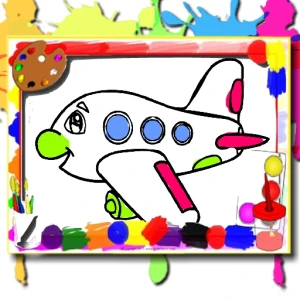 Airplane Coloring Book - Play Free Best Art Online Game on JangoGames.com