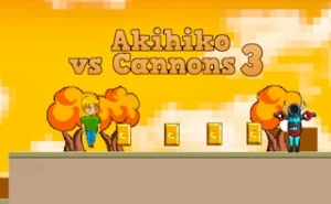 Akihiko vs Cannons 3 - Play Free Best adventure Online Game on JangoGames.com