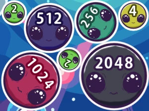 Alien Merge 2048 - Play Free Best Puzzle Online Game on JangoGames.com