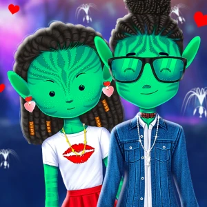 Alien The Way Of Love - Play Free Best Dress-up Online Game on JangoGames.com