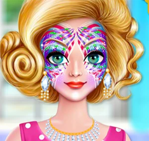 Alyssa Face Art - Play Free Best Art Online Game on JangoGames.com