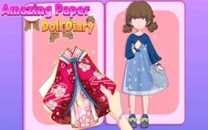 Amazing Paper Doll Diary - Play Free Best games-for-girls Online Game on JangoGames.com