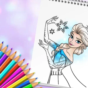 Amazing Princess Coloring Book - Play Free Best Dress-up Online Game on JangoGames.com