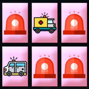 Ambulance Trucks Memory - Play Free Best Puzzle Online Game on JangoGames.com