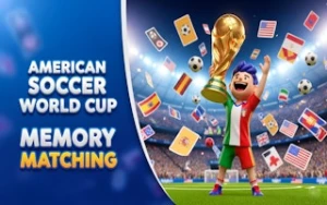 American Soccer World Cup Memory Matching - Play Free Best memory Online Game on JangoGames.com