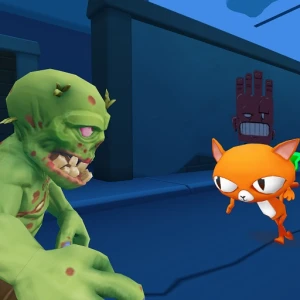 Angry Cat Run Zombies Alley - Play Free Best Shooter Online Game on JangoGames.com