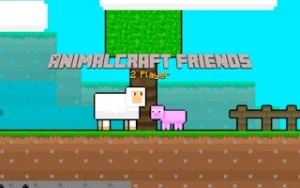 AnimalCraft Friends 2 Player - Play Free Best two-player Online Game on JangoGames.com