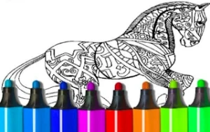 Animals Coloring - Play Free Best puzzle Online Game on JangoGames.com