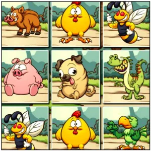 Animals Memo Match - Play Free Best Puzzle Online Game on JangoGames.com