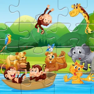 Animals Puzzle - Play Free Best Puzzle Online Game on JangoGames.com
