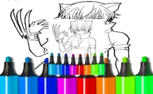 Anime Boys Coloring Pages - Play Free Best kids Online Game on JangoGames.com