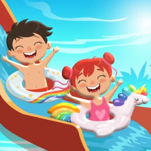 AquaPark Fun Loop - Play Free Best Casual Online Game on JangoGames.com