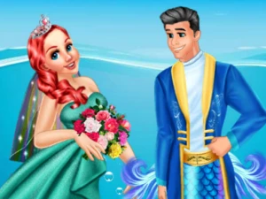 Ariel And Eric Wedding - Play Free Best Dress-up Online Game on JangoGames.com