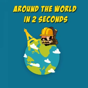 Around The World In 2 Seconds - Play Free Best Puzzle Online Game on JangoGames.com