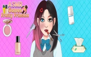 ASMR Games Pretty Princess - Play Free Best makeup Online Game on JangoGames.com