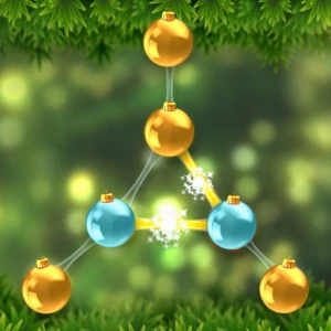 Atomic Puzzle XMas - Play Free Best Puzzle Online Game on JangoGames.com