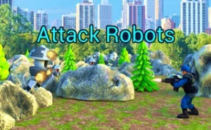 Attack Robots - Play Free Best shooter Online Game on JangoGames.com