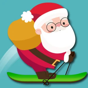 Avalanche Santa Ski Xmas - Play Free Best Adventure Online Game on JangoGames.com