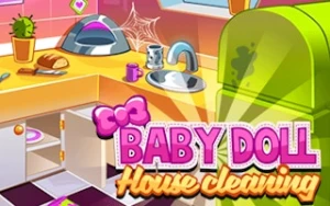 Baby Doll House Cleaning - Play Free Best kids Online Game on JangoGames.com