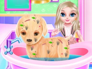 Baby Elsa Puppy Surgery - Play Free Best Care Online Game on JangoGames.com