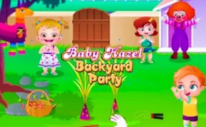 Baby Hazel Backyard Party - Play Free Best kids Online Game on JangoGames.com