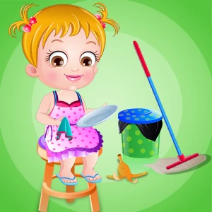Baby Hazel Cleaning Time - Play Free Best Care Online Game on JangoGames.com