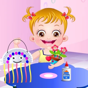 Baby Hazel Craft Time - Play Free Best Care Online Game on JangoGames.com