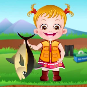 Baby Hazel Fishing Time - Play Free Best Care Online Game on JangoGames.com
