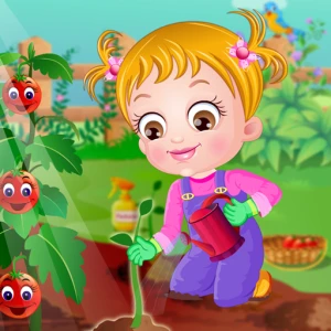 Baby Hazel Gardening Time - Play Free Best Care Online Game on JangoGames.com