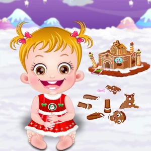 Baby Hazel Gingerbread House - Play Free Best Care Online Game on JangoGames.com