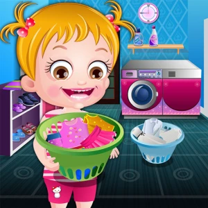Baby Hazel Laundry Time - Play Free Best Care Online Game on JangoGames.com