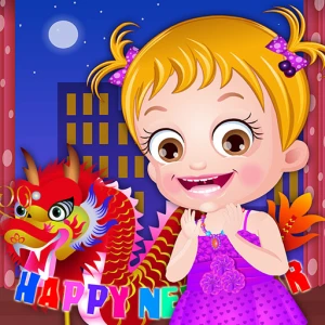 Baby Hazel New Year Party - Play Free Best Care Online Game on JangoGames.com