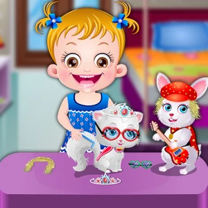 Baby Hazel Pet Party - Play Free Best Care Online Game on JangoGames.com