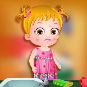 Baby Hazel Skin Trouble - Play Free Best Care Online Game on JangoGames.com