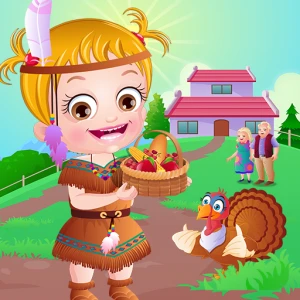 Baby Hazel Thanksgiving Day - Play Free Best Care Online Game on JangoGames.com