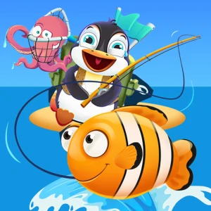 Baby Penguin Fishing - Play Free Best Agility Online Game on JangoGames.com