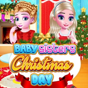 Baby Sisters Christmas Day - Play Free Best Dress-up Online Game on JangoGames.com