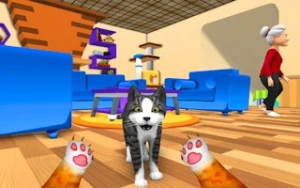 Bad Cat Simulator Pet Game - Play Free Best cats Online Game on JangoGames.com