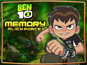 Ben 10 Memory Alien Force - Play Free Best Puzzle Online Game on JangoGames.com