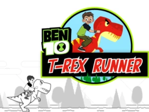 Ben 10 T-Rex Runner - Play Free Best Racing Online Game on JangoGames.com