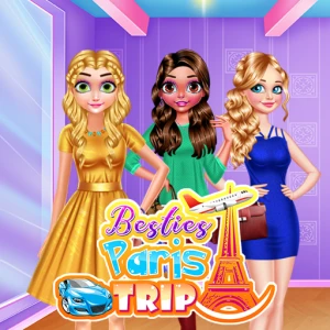 Besties Paris Trip - Play Free Best Dress-up Online Game on JangoGames.com