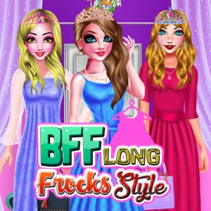 BFF Long Frocks Style - Play Free Best Dress-up Online Game on JangoGames.com