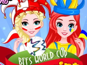 BFFs World Cup Face Paint - Play Free Best Dress-up Online Game on JangoGames.com