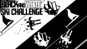 Black & White Ski Challenge - Play Free Best Casual Online Game on JangoGames.com