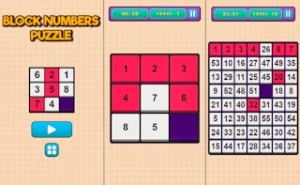 Block Numbers Puzzle - Play Free Best  Online Game on JangoGames.com
