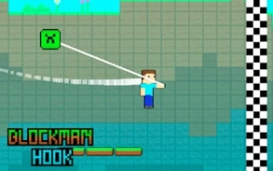 Blockman Hook - Play Free Best arcade Online Game on JangoGames.com