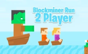 Blockminer Run Two Player - Play Free Best pixel Online Game on JangoGames.com
