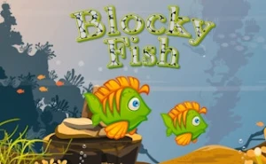 Blocky Fish - Play Free Best adventure Online Game on JangoGames.com