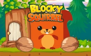 Blocky Squirrel - Play Free Best arcade Online Game on JangoGames.com